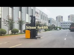 Altura de elevação padrão 7500 mm Caminhão de elevação de duplo alcance Pneus de PU sólidos