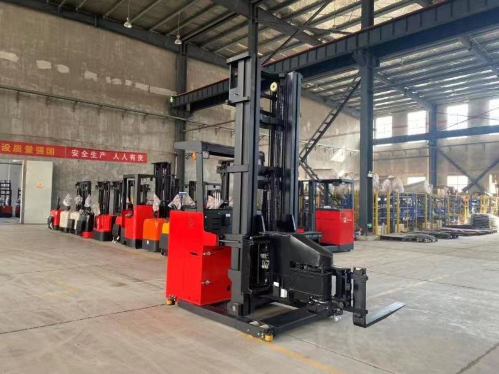 Electronic Steering 1 Ton Pallet Stacker Automatic Deceleration