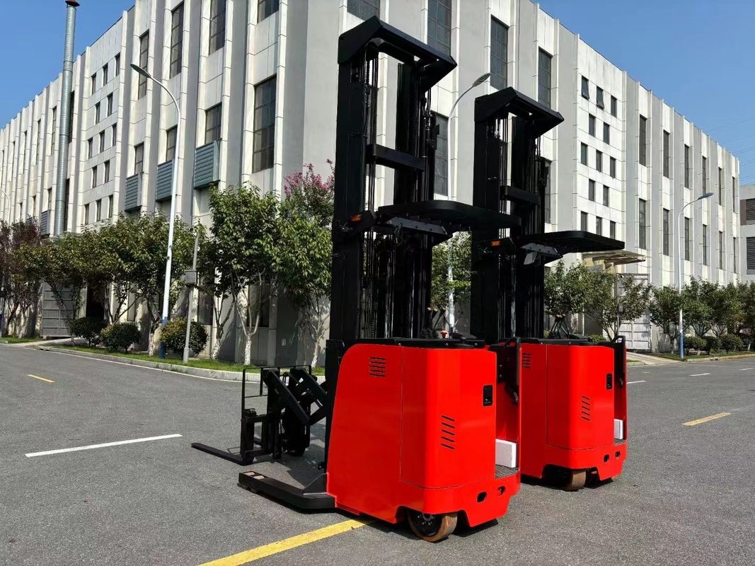 Double Deep Reach Electric Forklift with 48V 400AH Battery Capacity 1500 KG Load Capacity Lifting Height 8500 mm